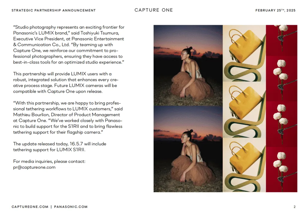 capture one x panasonic pressemitteilung 01